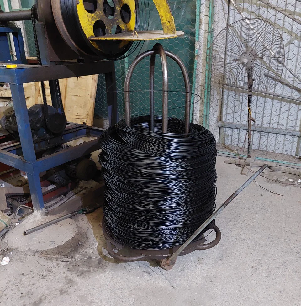 Steel Wire Plastic Coated Low Carbon Steel Wire With Plastic Coated Pvc 1.5mm to 3.5mm