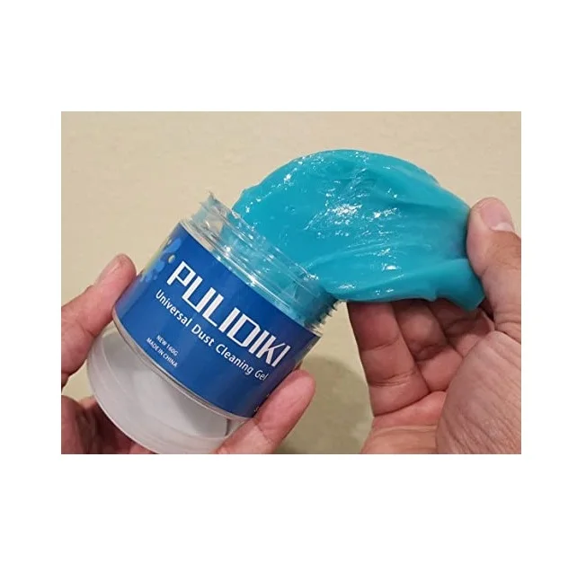 Pulidiki Dust Cleaning Gel Universal Car Cleaning Gel for Car Vent Dash Printers Calculators And Speakers Detailing Cleaning Gel