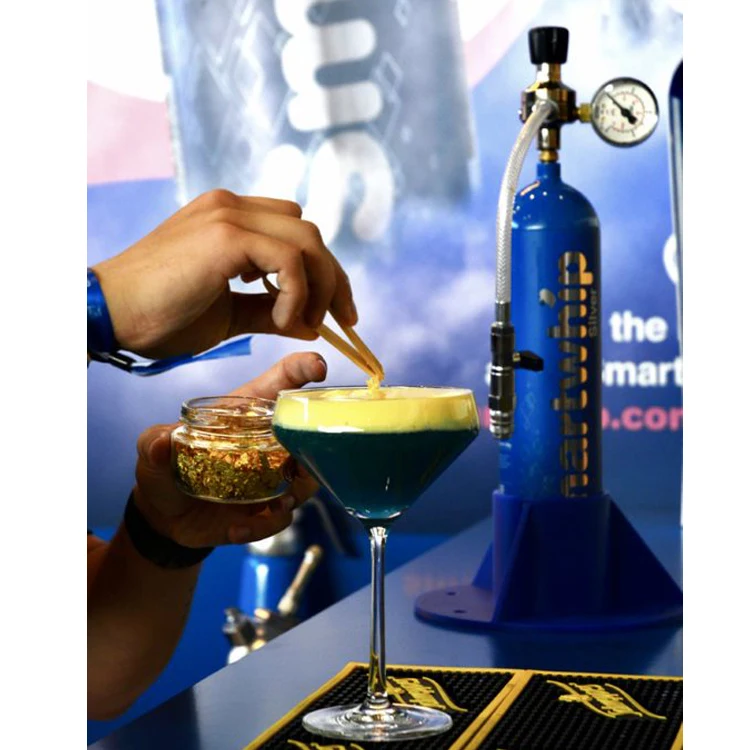 Best Dessert Making Tool Private Label High Quality  Smartwhip Silver Whip Cream 615g Cream Charger from Netherlands