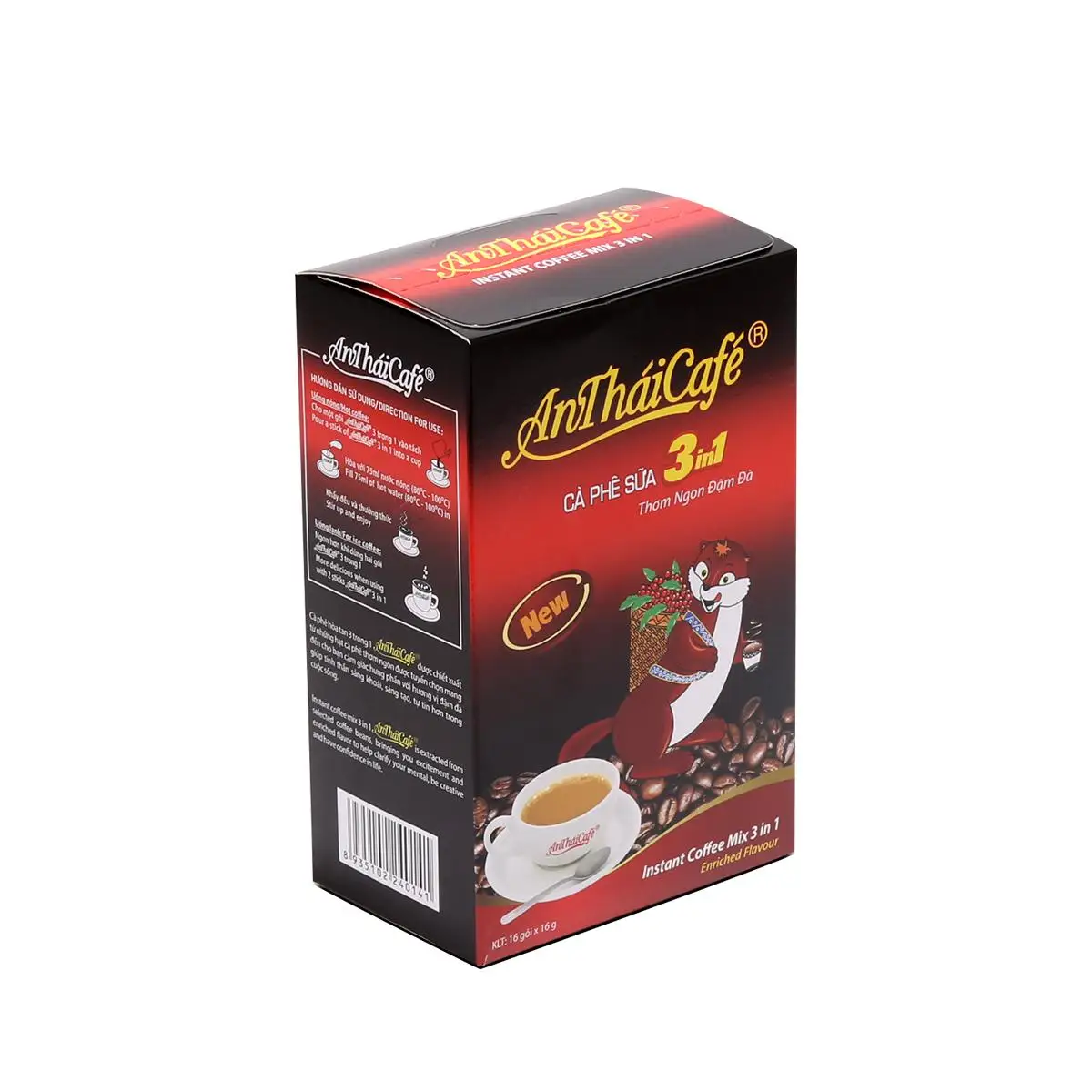 Мягкий насыщенный вкус вьетнамский стиль упакованный в пакетики готовые к употреблению для офиса с использованием халяльной кофейной смеси 3 1