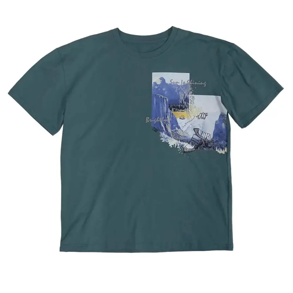 Custom Men High Quality Drop Shoulder Heavyweight Thick Plain Polyester White Logo Black T Shirt Short Sleeve