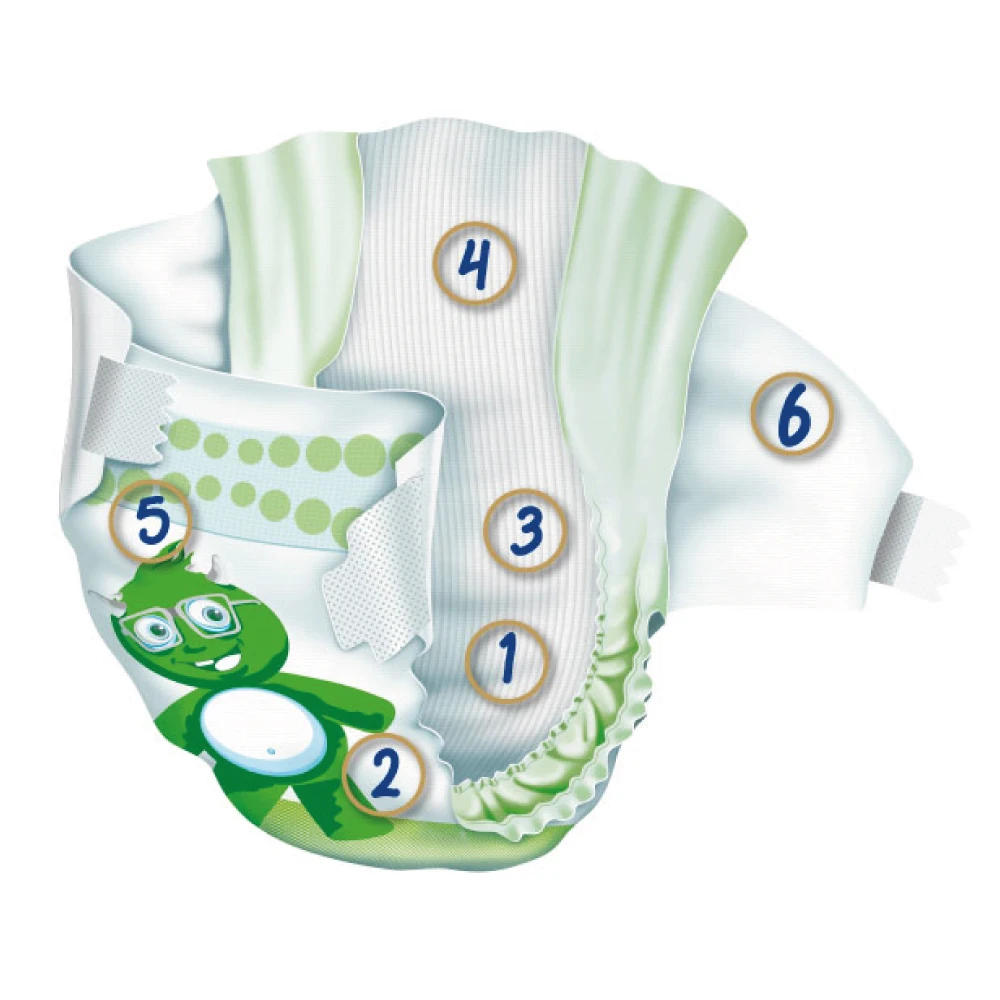 High Quality Italian Diapers Premium Size 6 Best Wholesale Disposable Nappies for Baby Care Breathable Innovative Technology