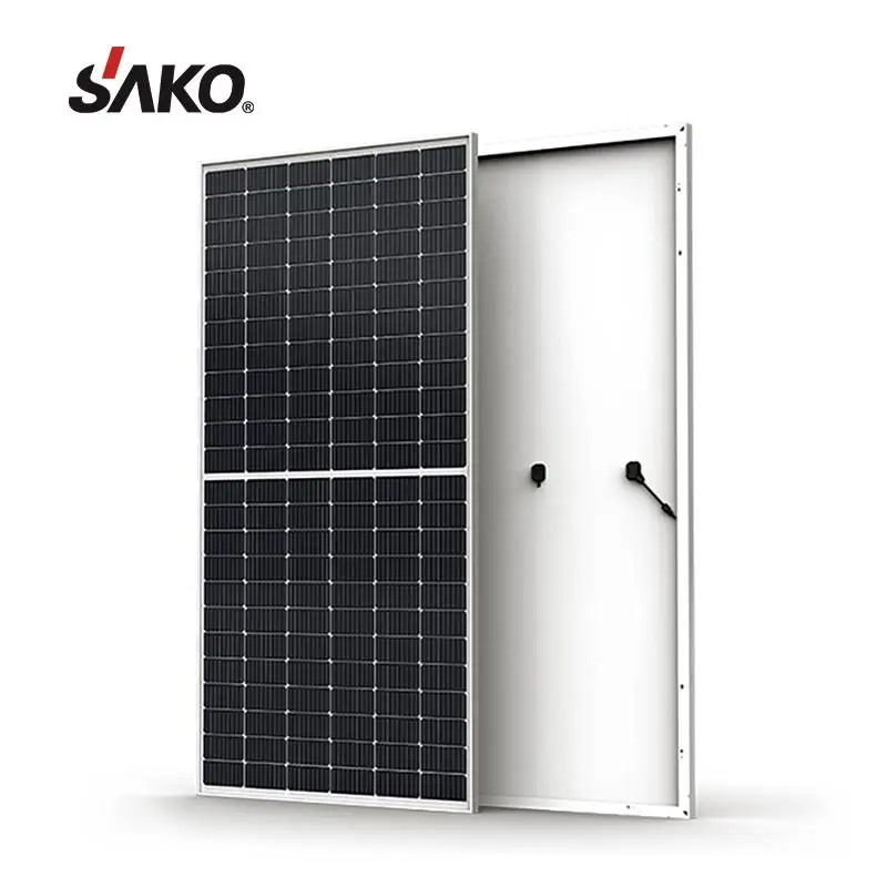SAKO 530W 535w 540w 545W 550W Solar Panel Cells 182mm Monocrystalline 550 Watt Solar Pv Panel