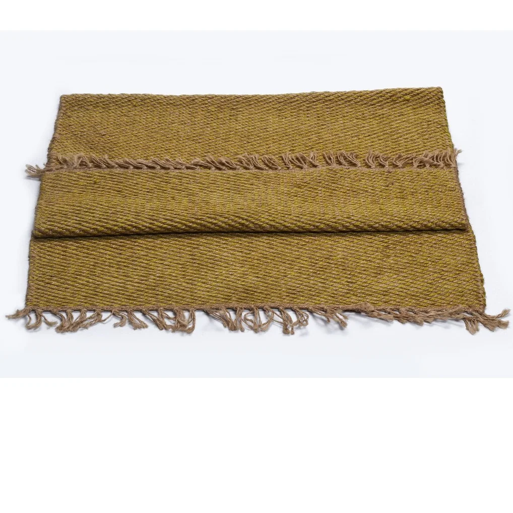 Плетеный вручную коврик 100% Противоскользящий коврик для помещений Jute Kilim ковер шерстяной джутовый Традиционный Ковер Ручная стирка ковер