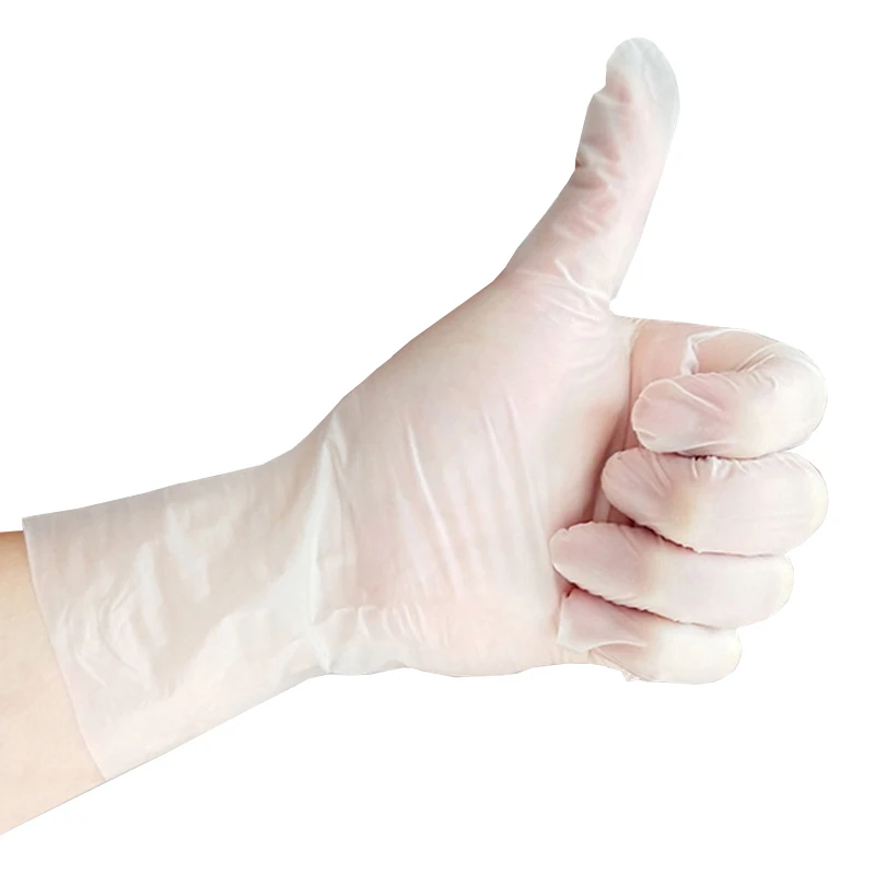 Kitchen Disposable Gloves Plastic Film Household Gloves Clean Hygienic Transparent Thickening Disposable Kitchenware