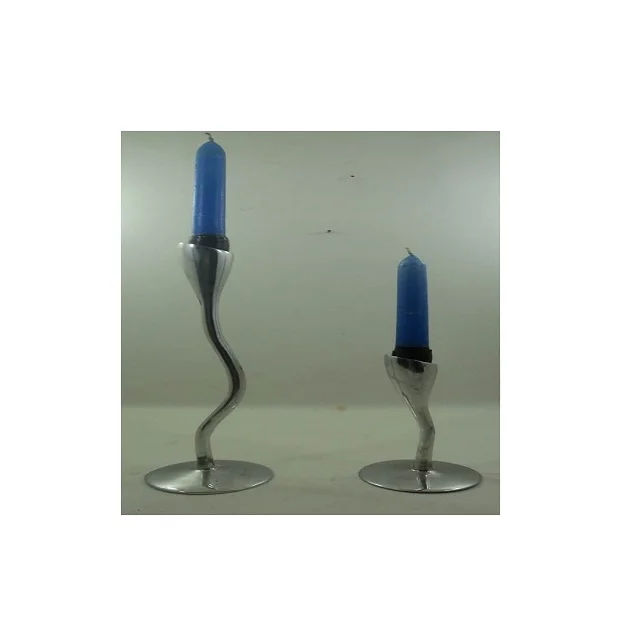 Table Decor Metal Aluminium Wedding Decoration Handmade Candle Stand