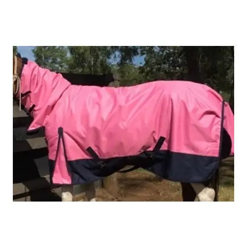 Pink Turnout Rug Horse Winter Rugs High Quality Waterproof Ripstop Breathable Fabric 1200 Denier Turnout Rugs
