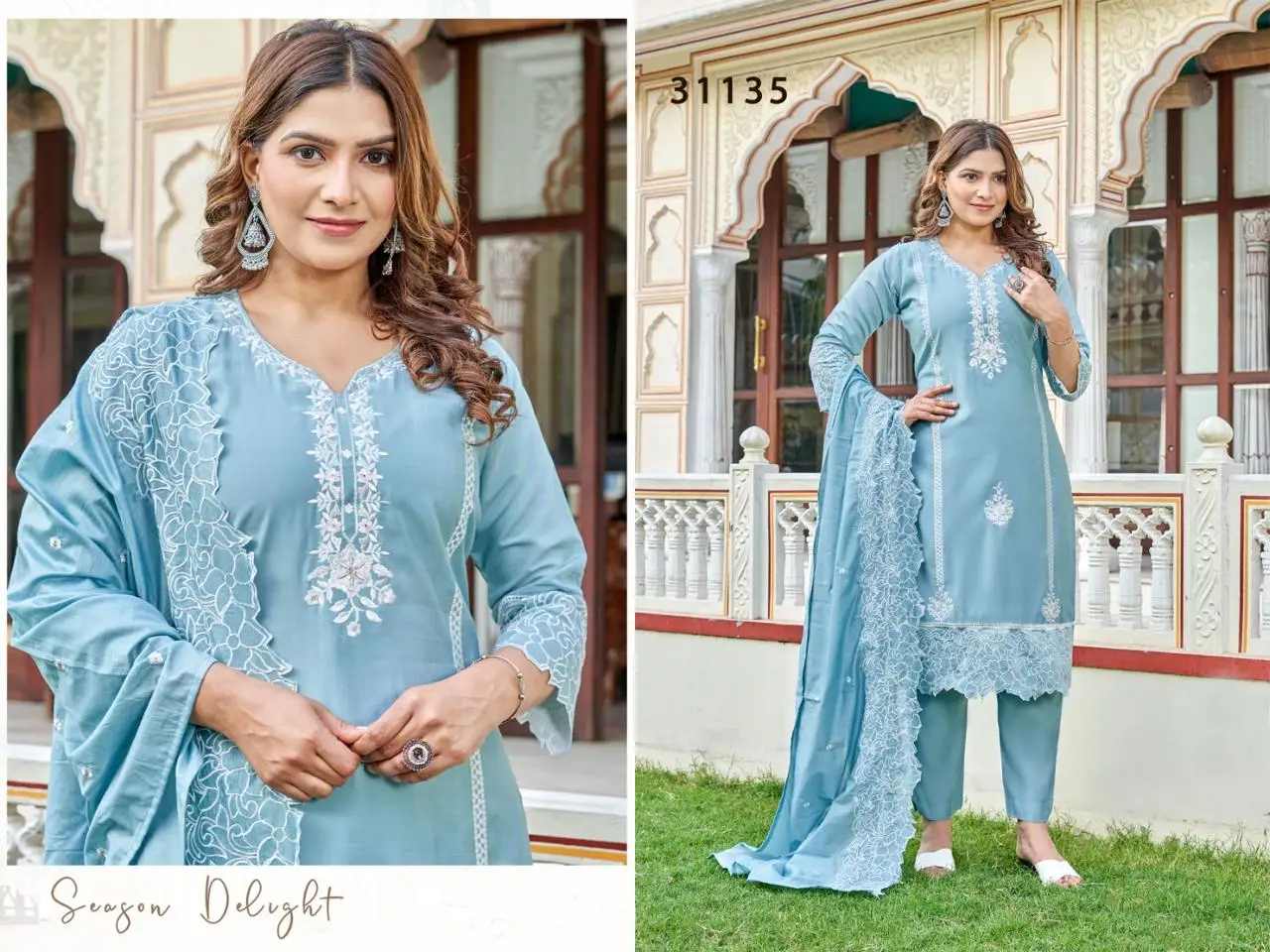 Luxury Modern Deign Indian & Pakistani Clothing cotton fabric Embroidery Work ethnic Suit for Women Wear