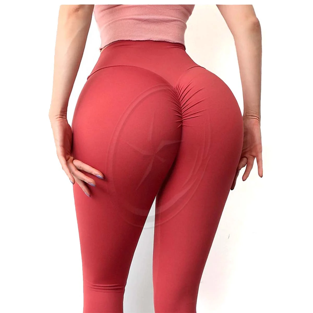 Femme High Waist Fitness Workout Pants Elastic Push up Tights Scrunch Butt Women Yoga Pant Naked Feel Fabric Sport Gym Leggings