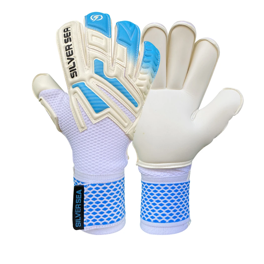 Gloves Top  professional Quality  4mm German Latex Goalkeeper Gloves Customize Logo Design Goalkeeper Gloves