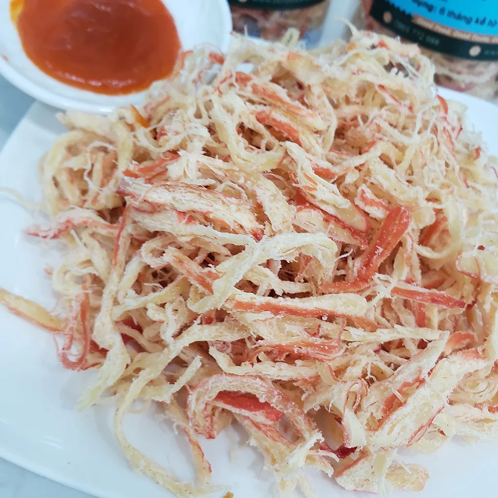 Fresh Delicious Dried Seafood Product From Squid with Sweet and Spicy Flavor