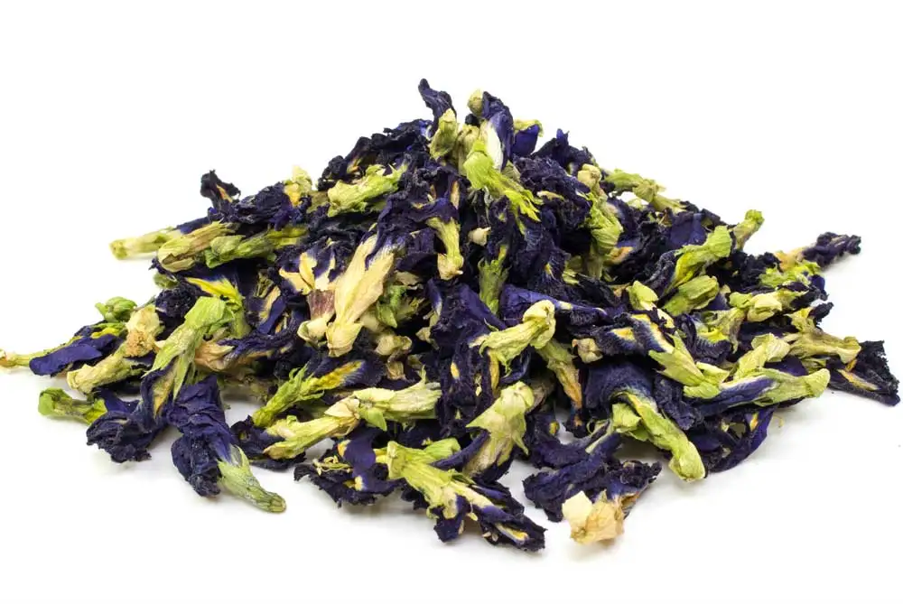 High Quality Dried Butterfly Pea Flower Tea Butterfly Pea Blue Matcha from India (THE ELITE HERBAL)