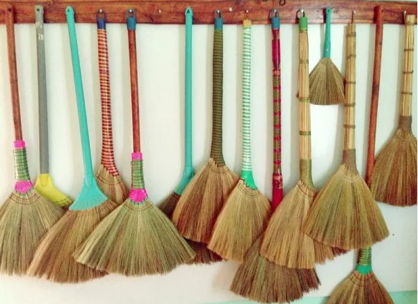 wholesale Grass broom from Vietnam, environmentally friendly natural grass material