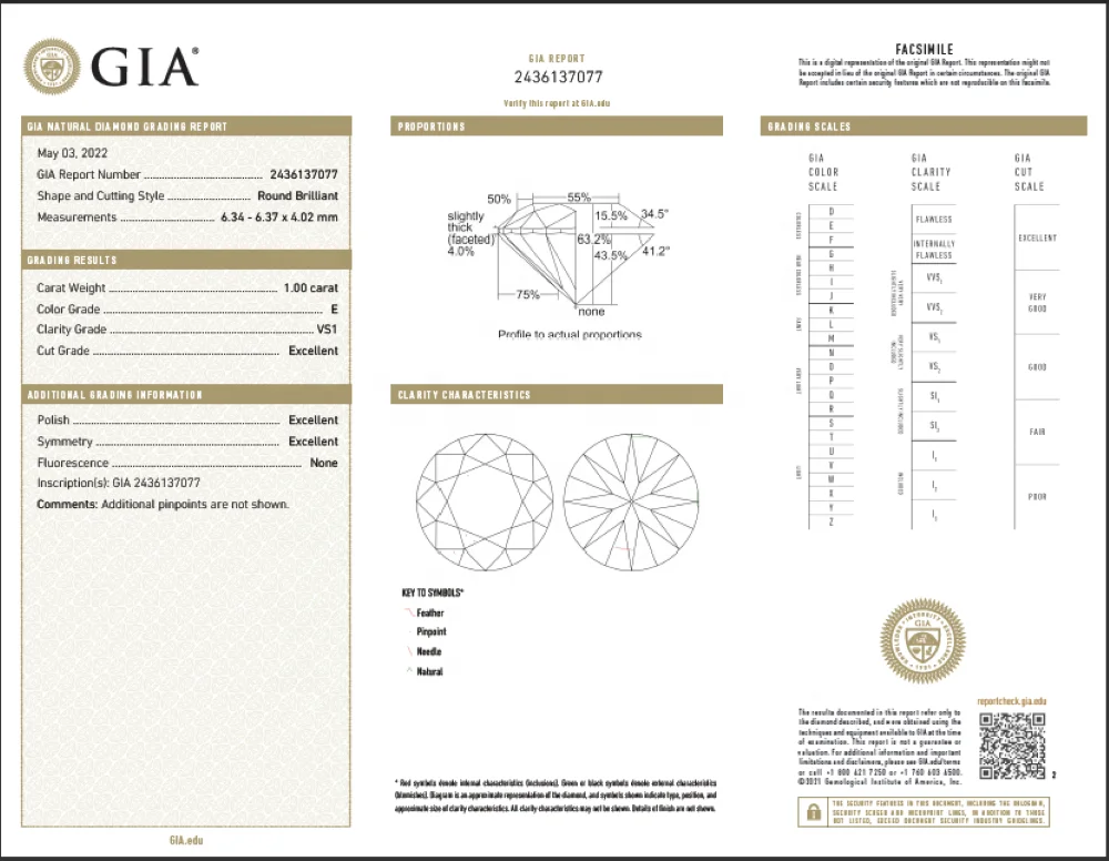 Профессиональное производство сертификат GIA GRA для натуральных алмазов натуральная полировка