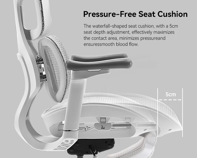 SIHOO S100 full mesh Breathable Mesh Design High Back Computer Chair 4D Armrests Home Office Smart Chair