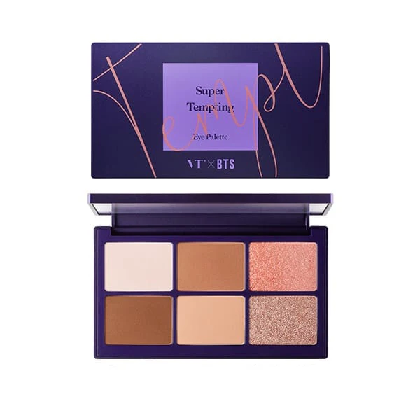 [VT Cosmetic] BTS Super Tempting Eye Palette - 2 Colors - Korea Cosmetic Supplier / Korea Beauty Supplier
