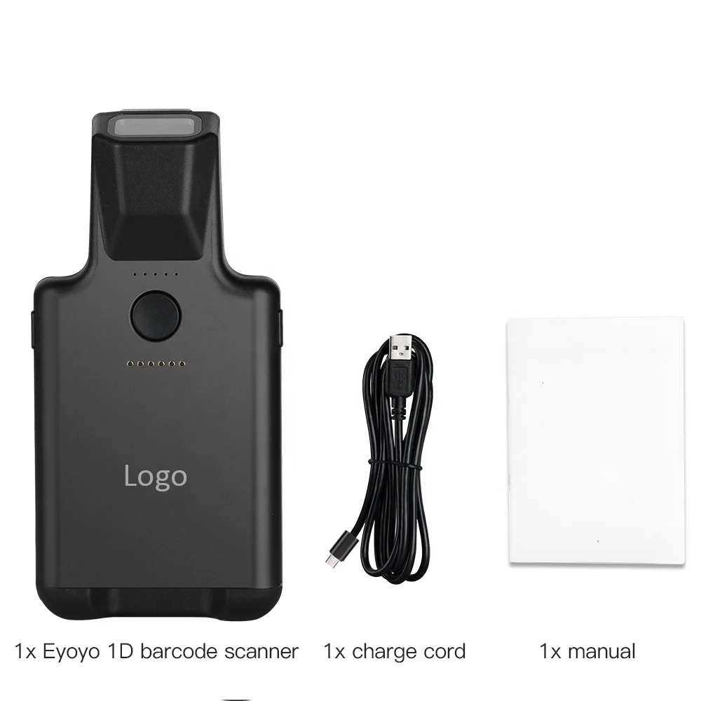 Professional Mobile PDA Scanner Adapter Handhold Portable Phone Back Clip BLT Connected Scanner with 3 Control Buttons