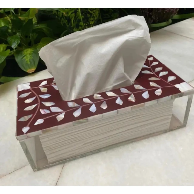 Дешевая коробка для салфеток доступная по оптовой цене от производителя из Индии