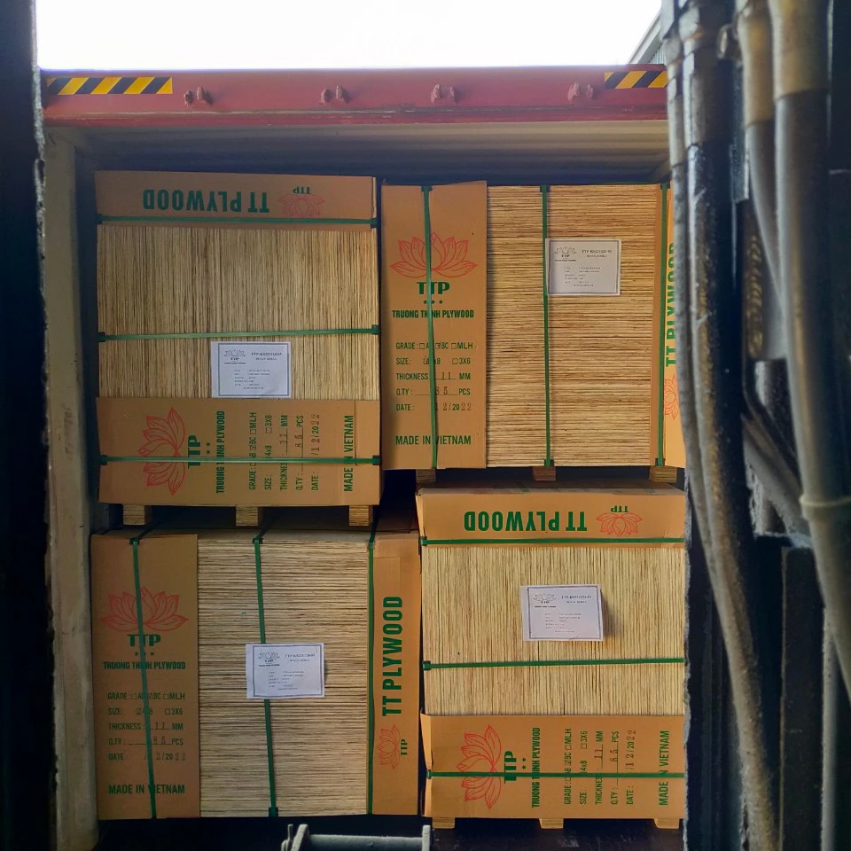 Packaging Plywood Using For Making Pallet, Box, Crate, Case Wooden Box Industrial Packing Plywood Made In Vietnam