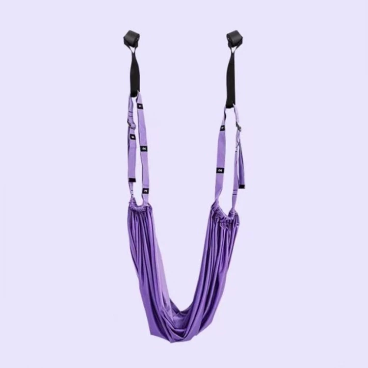 Home Gym Aerial Yoga Hammock Set with Stretching Strap Fitness Pilates Flexibility Training Pilates Reformer Product Category