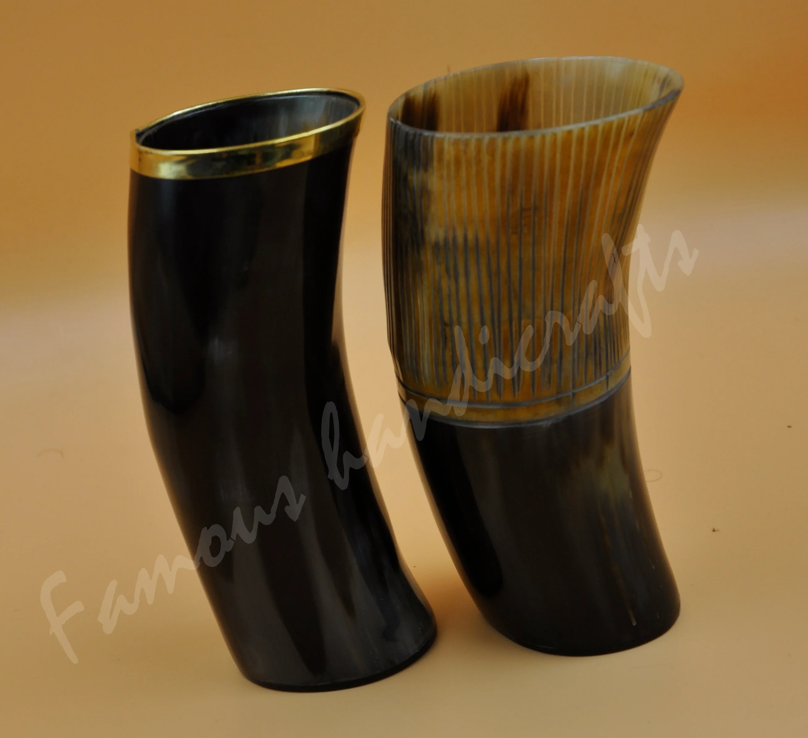 buffalo drinking horn, buffalo horn, buffalo water horn