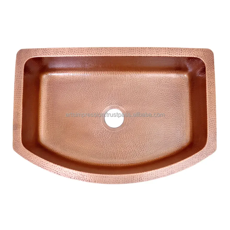 stylish design shiny copper antique polish Bathroom Sink kitchen ware sink  For Washing use for hotel restaurant cafe home sink