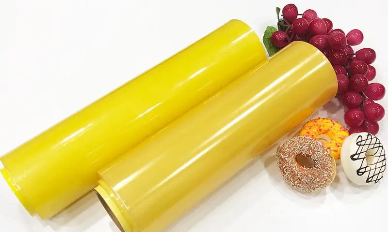 Пвх пищевая пленка рулон для хранения свежих продуктов кухонная упаковочная с индивидуальным размером изготовленная во Вьетнаме поставщик по хорошей цене