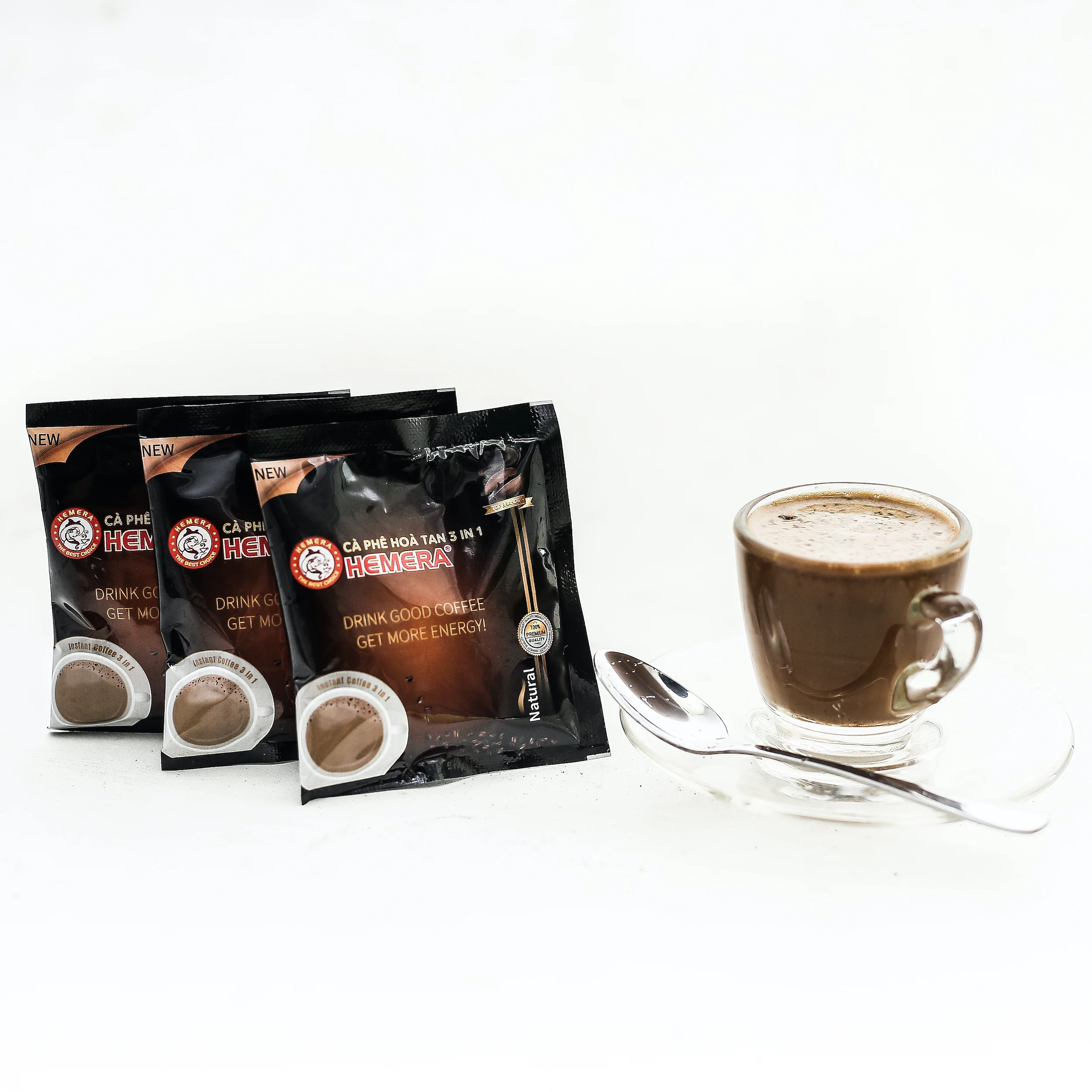 100% Top Quality INSTANT COFFEE POWDER Best Price for Drinking Coffee from Viet Nam AVC Hemera Coffee Exporter