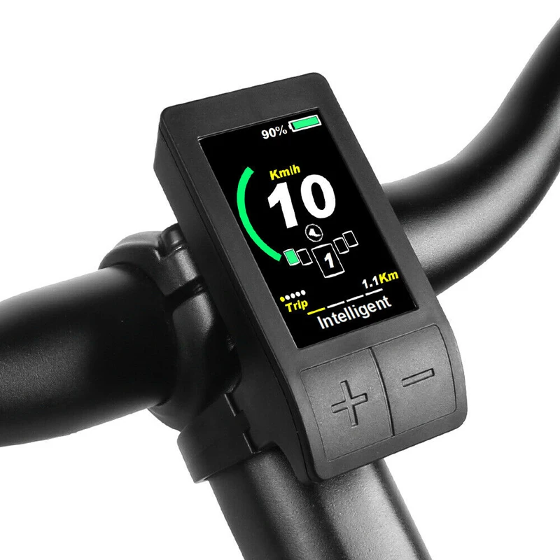 Цветной экран Joyebikes 500C-H вертикальный дисплей для электрического велосипеда с большой кнопкой конверсии комплект электровелосипеда
