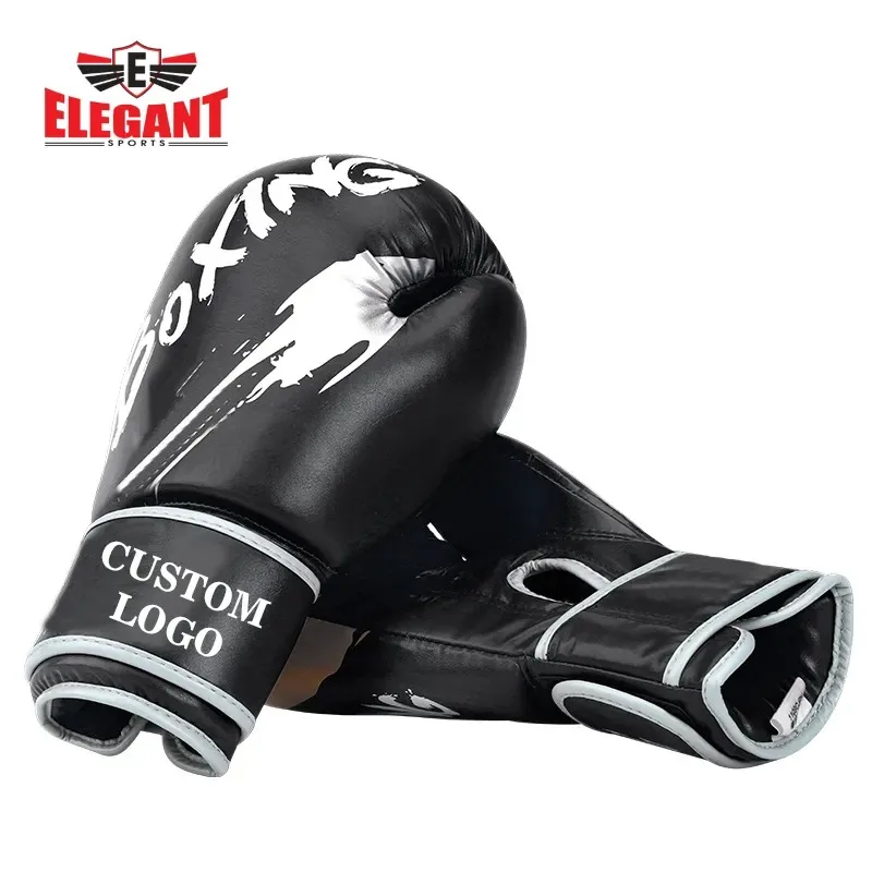 Best Quality Customized Boxing Gloves With Three Layer Hand Mold And PU Leather Boxing Gloves By Elegant Sports