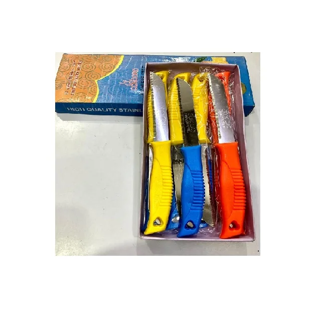Handle Kitchen Knife Supplying and Trading Plastic for Cutting Vegetables Buy from Trusted Sellers from India Stainless Steel
