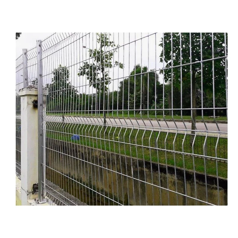 High Quality Metal V-Press 3D Galvanized Powder Coated Yard Garden Fence Panel for farm backyard playground