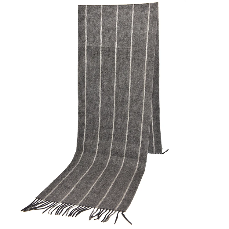 Factory Hot sales breathable eco neckwears high quality dress shawl wrap muffler women men wholesale stripe linen scarves