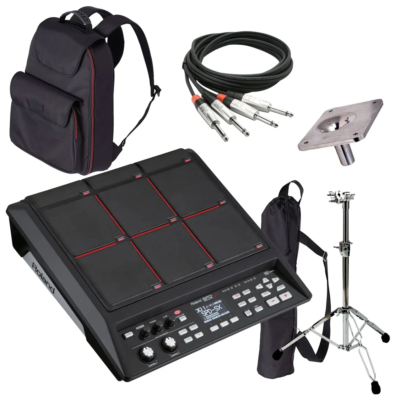 Buy With Confidence  Original SPD-SX Electronic Drum Total Percussion Sampling Sampler Pad SPDSX complete accessories