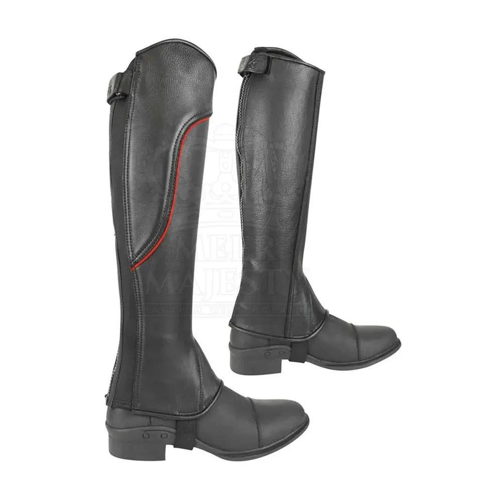 Horse Riding Chaps Genuine Leather Wholesale Equestrian Equipment High Quality Horse Riding Chaps