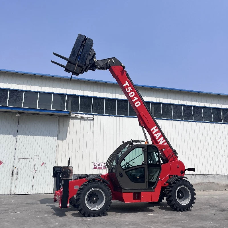 New Articulated Rough Terrain forklift 3ton 4 ton 5 ton with telehandler bucket sale