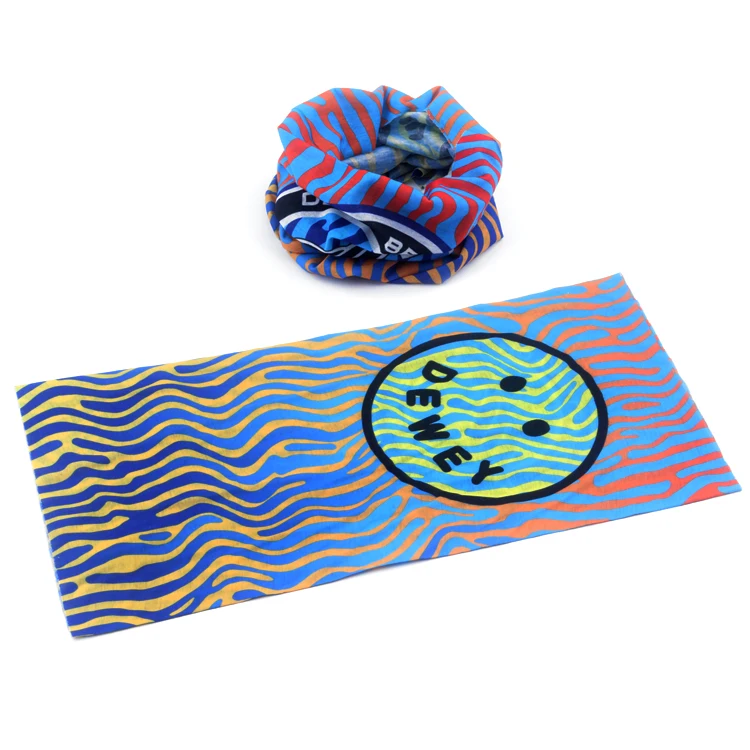 Customized Buff Headwear Cooling Multifunctional Seamless Elastic Neck Gaiter Tubular Bandana Head Scarf