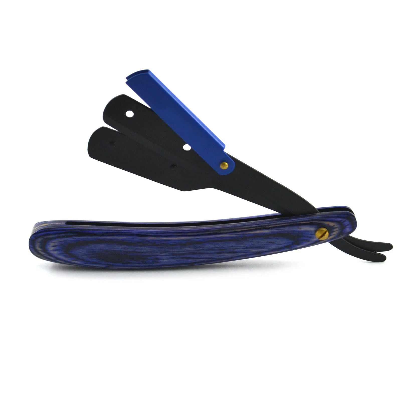 Professional Stainless Steel Barber Straight Cut Razor Throat Straight Edge Folding Knife Beard Folding Blade Razor Shaver