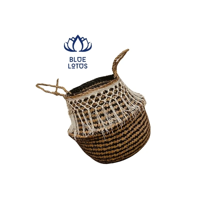 Прачечная и корзины для хранения водорослей на ферме голубых лотосов: недорогой стильный выбор 2024