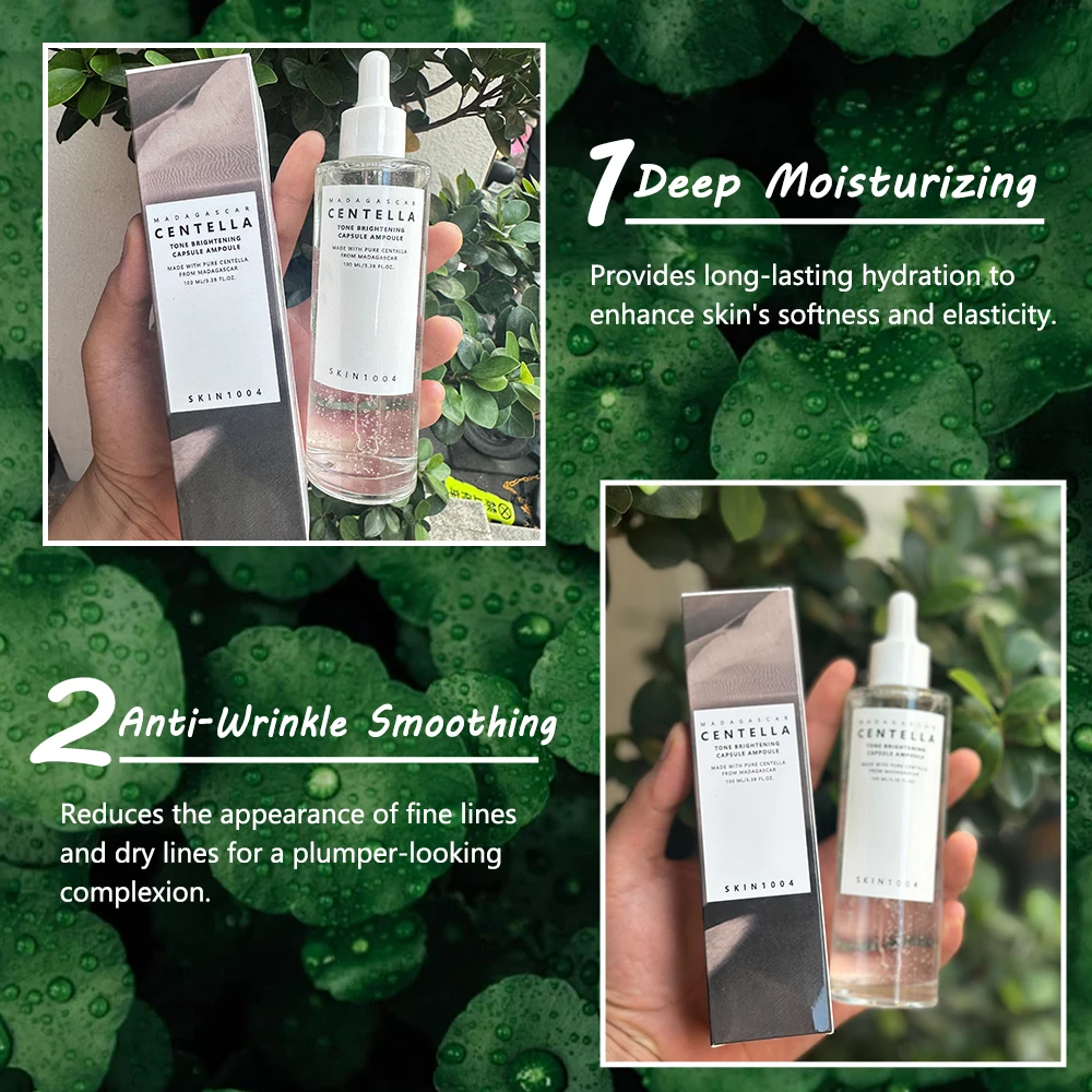 facial dark spot skin care essence,vitamin C face retinol removing acnerice,South Korea 7% snail Centella asiatica repair serum