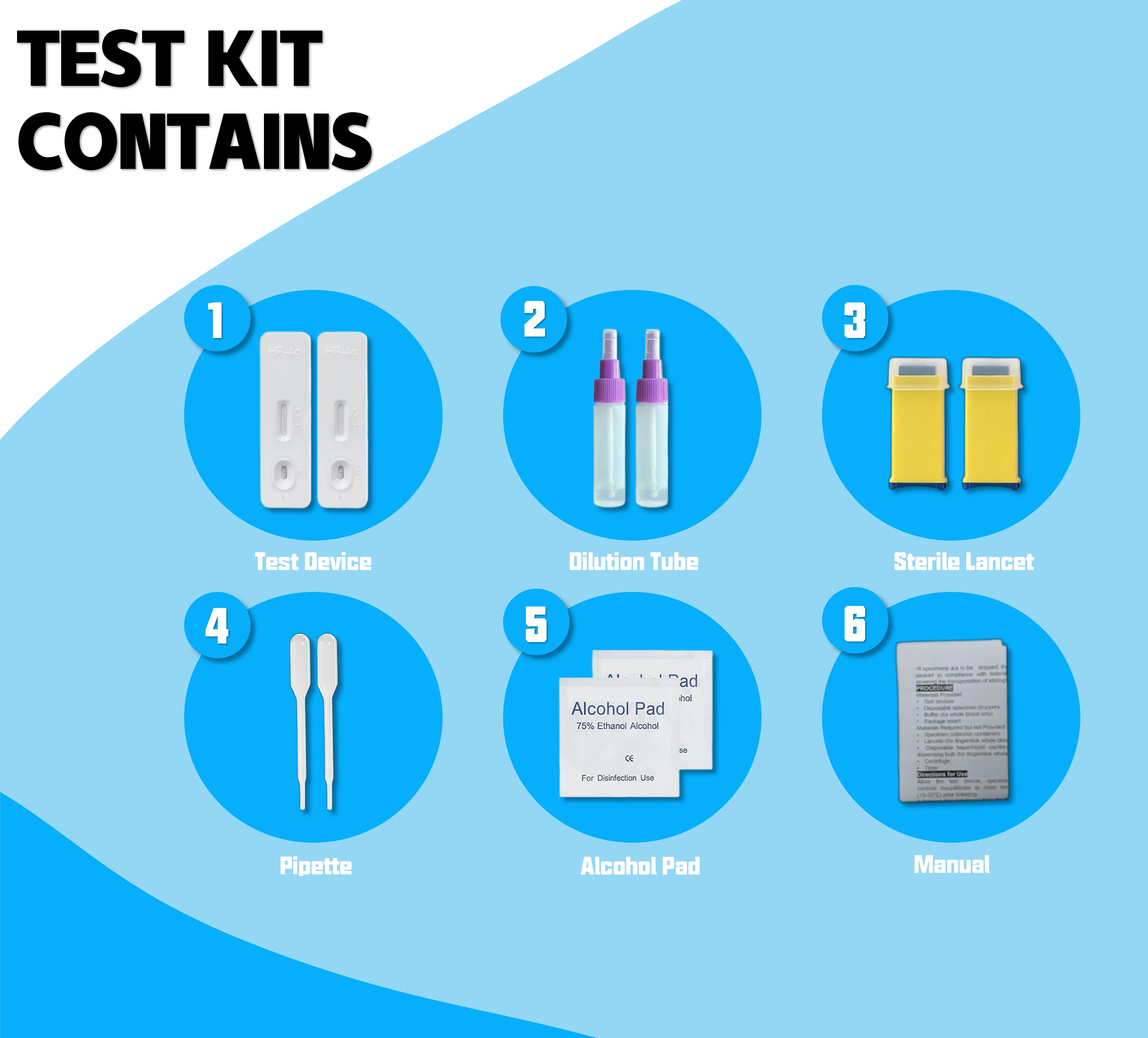Best Price  Cheap Wholesale Hot Selling Healthcare Quick Accurate Rapid Test H.Pylori One Step Detection Cassette