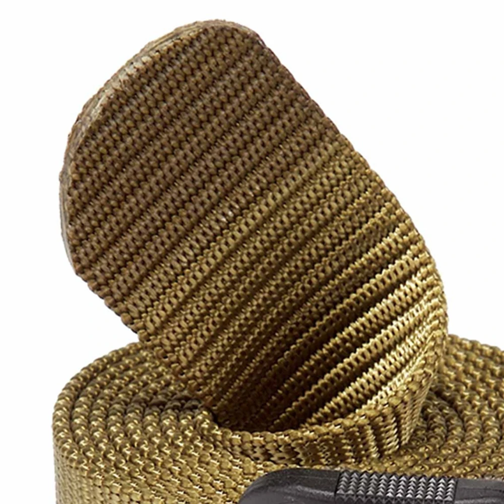 Hot Selling Combat Tactical Belt Outdoor Survival Durable and Heavy Duty Nylon Tactical Belt with 2 tool Pouch