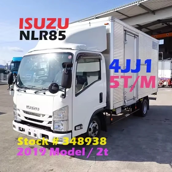 Japanese Used Good Conditioned ELF ISUZU Van Trucks For Sale