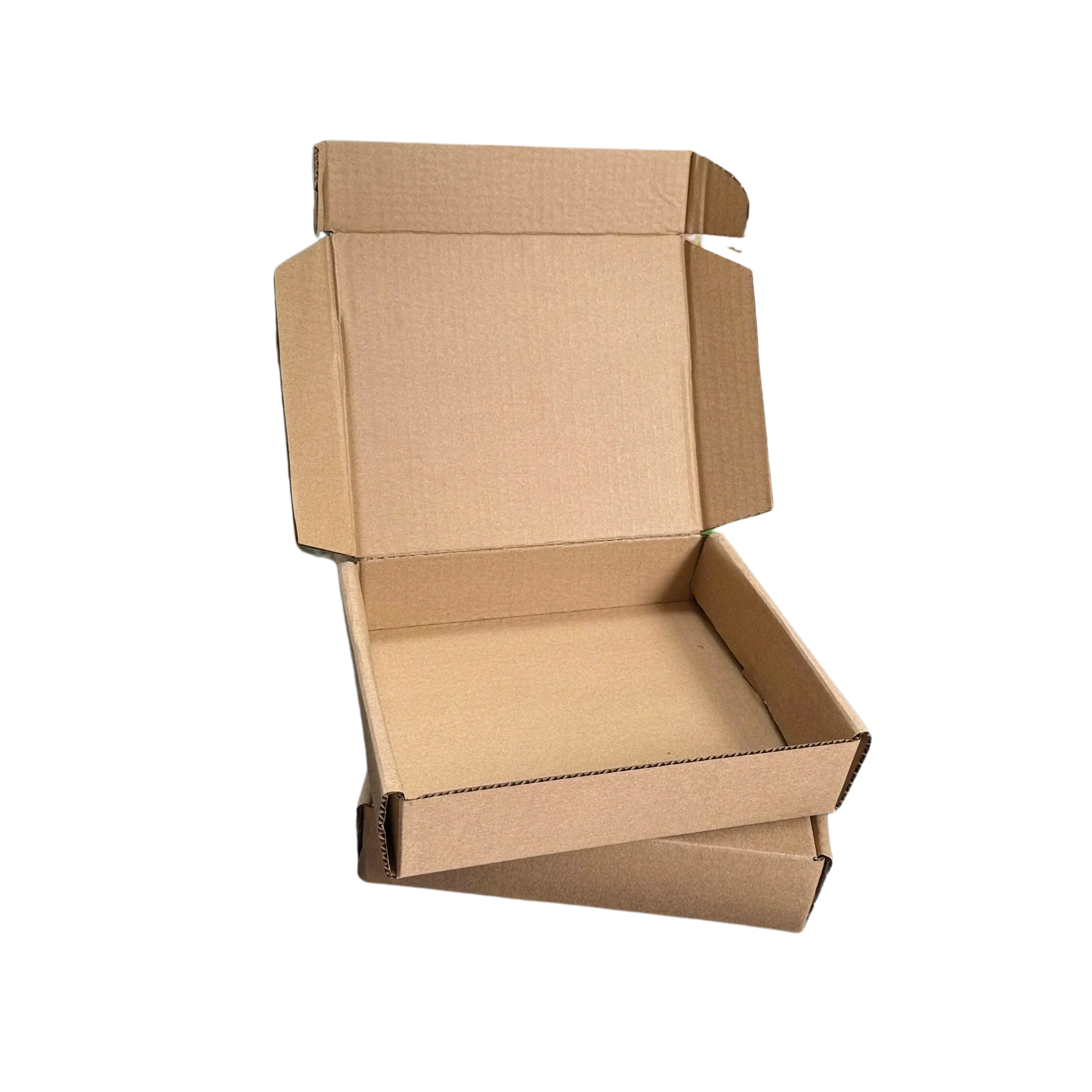 High Quality Durable Corrugated Kraft Paper Box Recycled Cardboard for Fruit Gift Packaging Made From Pulp Paperboard