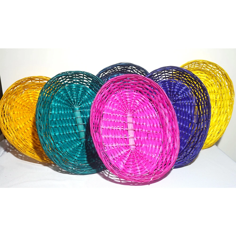 Hot Sale Natural Mini Woven Storage Flower Decorative Basket Christmas Handmade Weaving Bamboo Basket For Gift