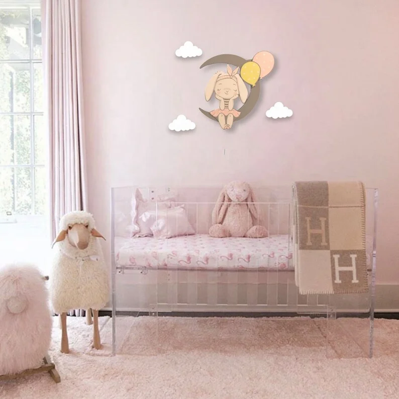 2023 на заказ красивые украшения детской комнаты персонализированные милые декоративные деревянные развивающие игрушки для