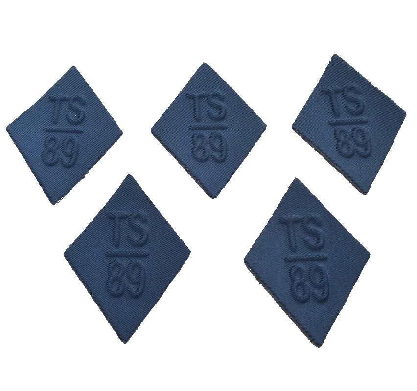 custom sew print brand costume clothing clothes washable fabric cotton cloth neck woven size logo Polyester Garment Labels