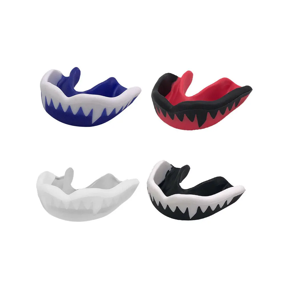 Wholesale Two Color Boxing Mouth Guard Basketball Football MMA Sports Silicone Tooth Guard