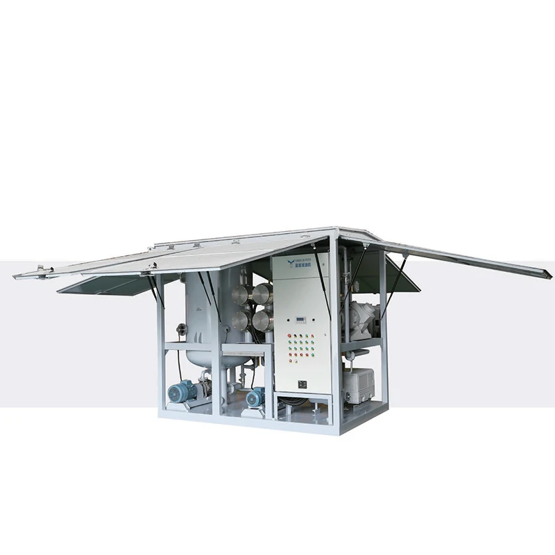 Double Stage High Vacuum Insulating Transformer Oil Purifier Filter for Transformer