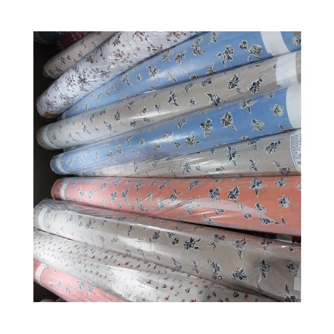 Korean Chiffon Printed Chiffon fabrics stock lot Textiles material Various design Print hijab dress various clothes Chiffon